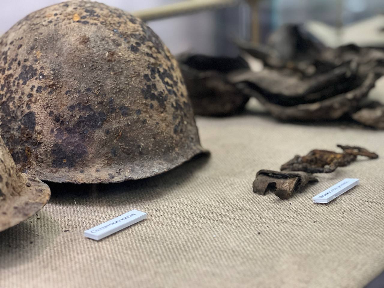 В Саратовском областном музее краеведения открылась выставка экспонатов, обнаруженных в ходе поисково-архивной работы следственного управления В Саратовском областном музее краеведения открылась выставка экспонатов, обнаруженных в ходе поисково-архивной работы следственного управления