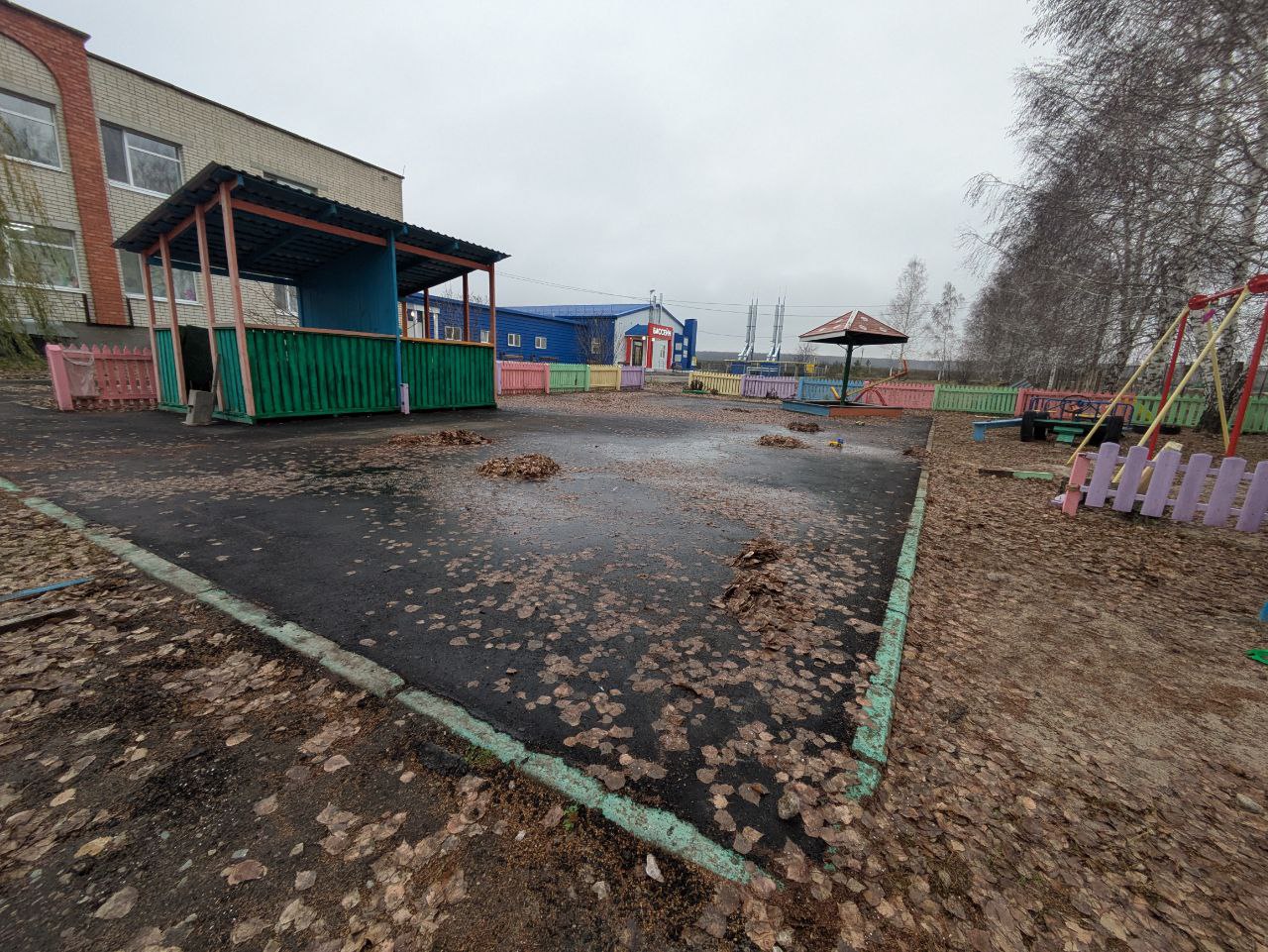Большой ремонт территории школы N2 Новых Бурас Большой ремонт территории школы N2 Новых Бурас