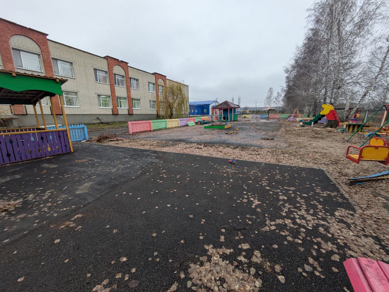 Большой ремонт территории школы N2 Новых Бурас Большой ремонт территории школы N2 Новых Бурас