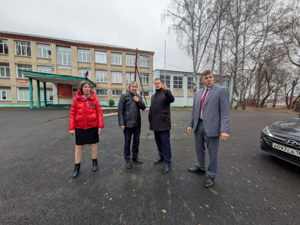 О ремонте школы Алексеевки