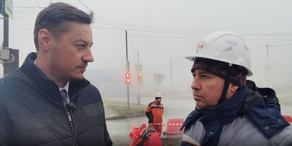 Продолжаются аварийно восстановительные работы на сетях ПАО «Т Плюс» в мкр