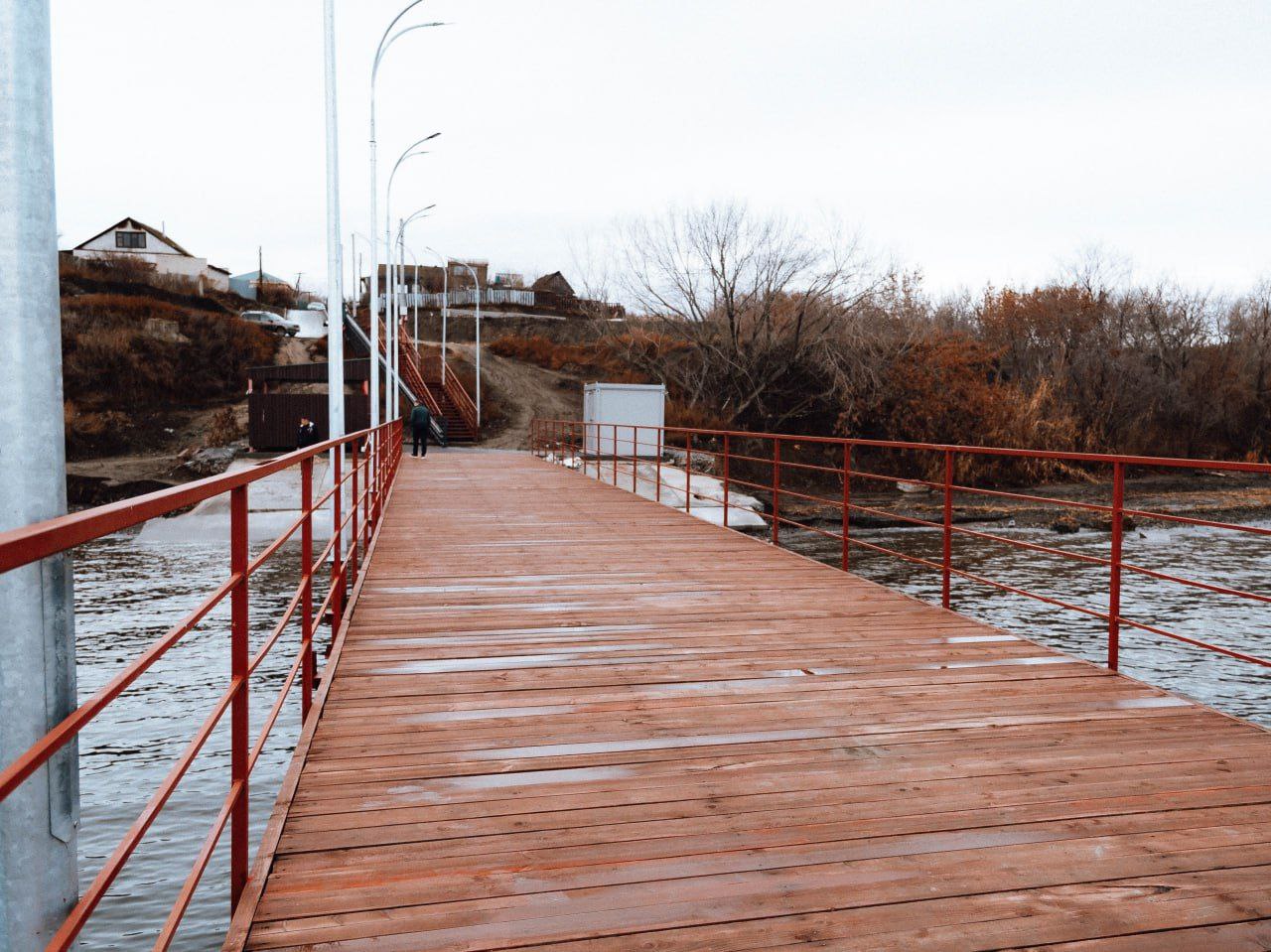 В Синеньких закончили работы на причале В Синеньких закончили работы на причале