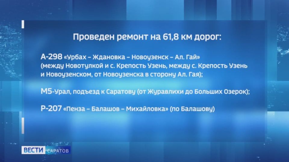 Вячеслав Володин рассказал о ремонте федеральных дорог в Саратовской области в 2025 году