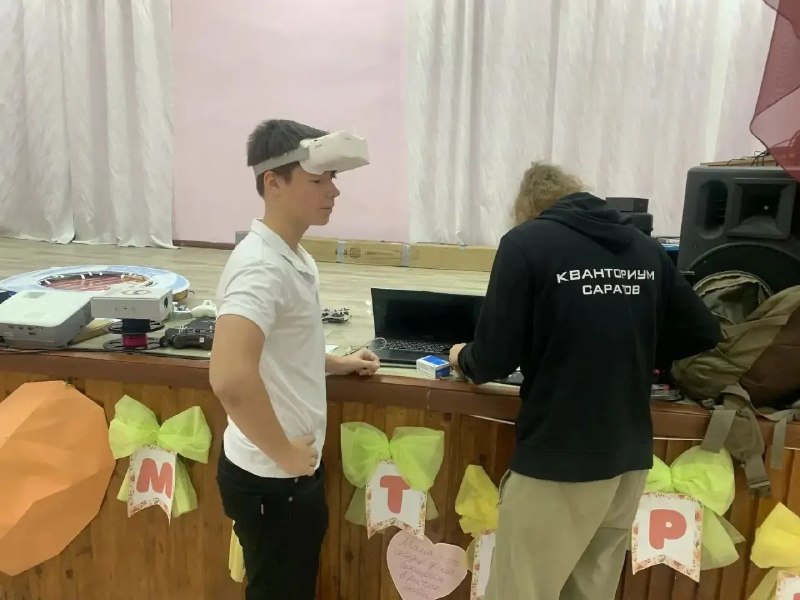 На площадке школы п. Пробуждение прошел муниципальный этап интеллектуальной олимпиады Приволжского федерального округа среди школьников и студентов в направлениях по управлению и программированию БПЛА