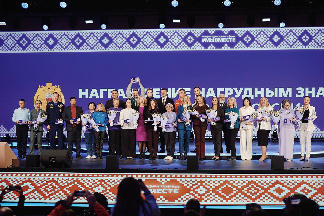 Волонтер из Саратовской области получил нагрудный знак «Доброволец России»