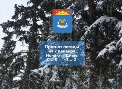 Прогноз погоды на 7 декабря 2025 года