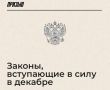 Декабрьские изменения: что нового в законах и социальных выплатах