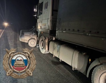 В Ивантеевском районе сотрудники Госавтоинспекции устанавливают обстоятельства ДТП, в котором погиб человек