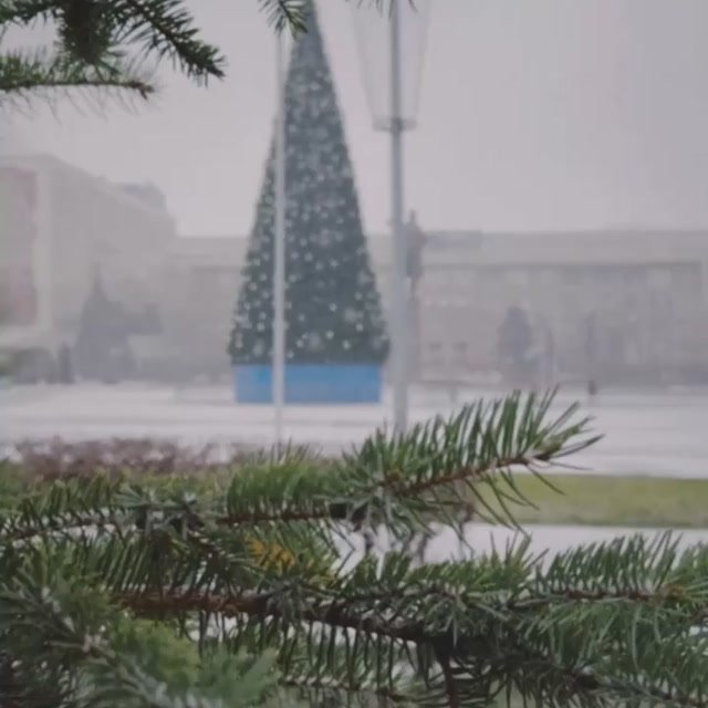 С первым снегом