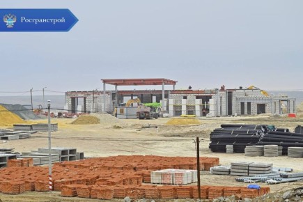 Строительство автомобильного пункта пропуска Озинки набирает обороты