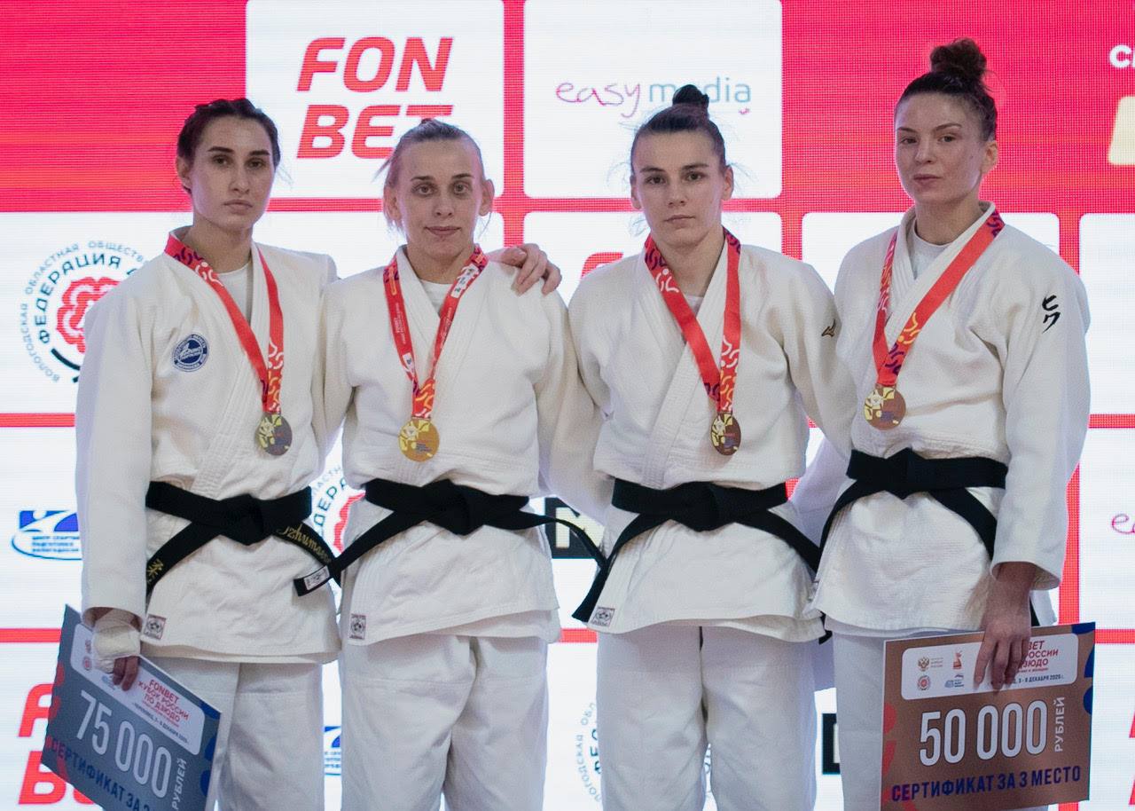 Ангелина Барашкова — бронзовый призер Кубка России по дзюдо