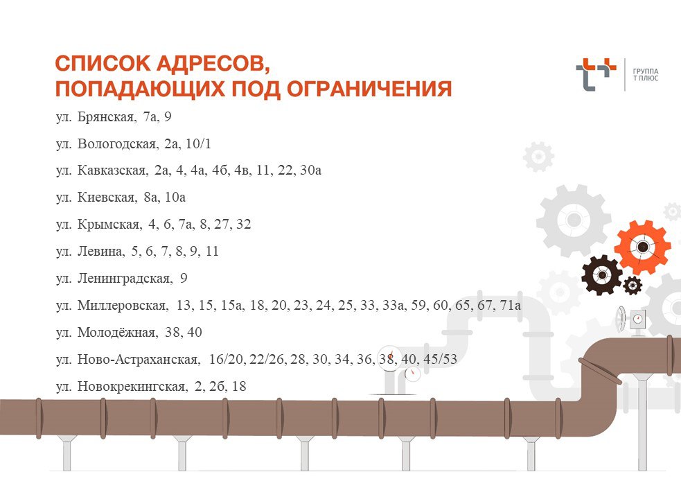 Жителям Заводского района Саратова отключат и горячую воду в среду Жителям Заводского района Саратова отключат и горячую воду в среду