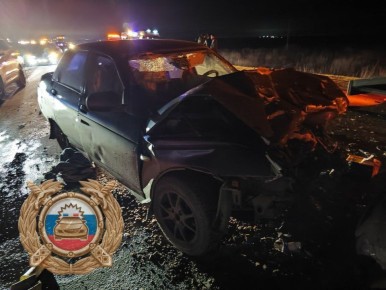 В массовом ДТП под Татищевом пострадали пятеро взрослых и ребенок