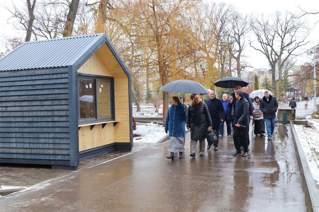 Городской парк становится современным местом отдыха Городской парк становится современным местом отдыха