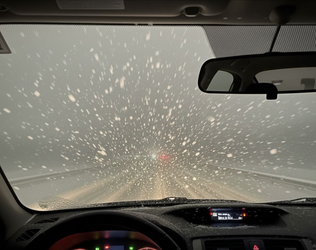 Ухудшение погодных условий: метель и сильный ветер