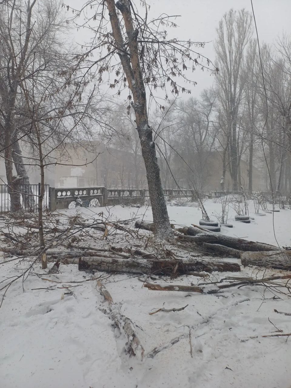 Сотрудники Комбината благоустройства устраняют последствия непогоды Сотрудники Комбината благоустройства устраняют последствия непогоды