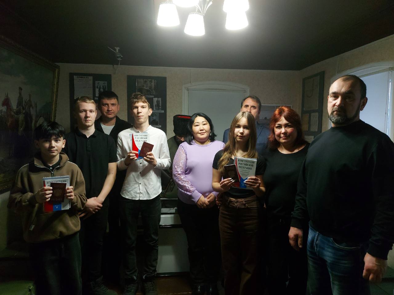 В Пугачеве состоялось торжественное вручение паспортов Российской Федерации В Пугачеве состоялось торжественное вручение паспортов Российской Федерации