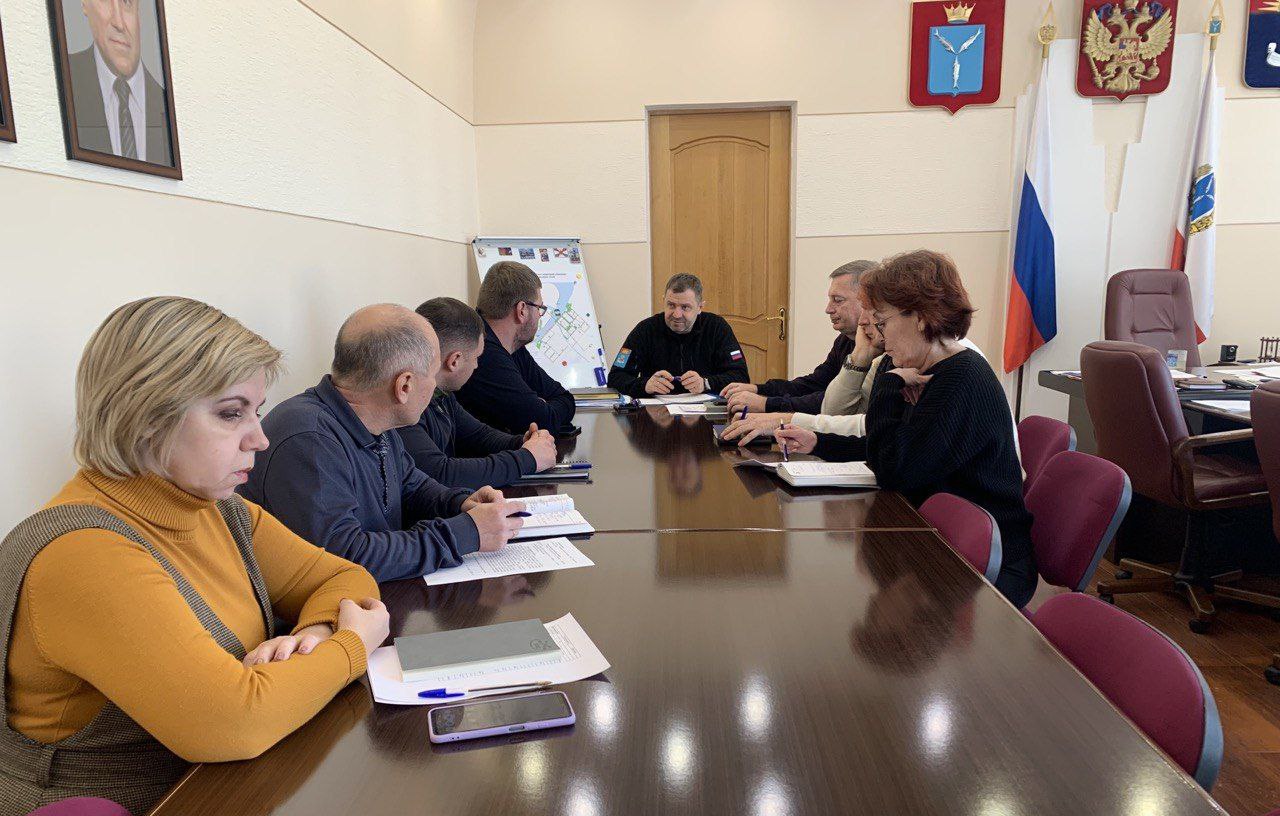 Провели оперативный штаб, связанный с сильным ветром и метелью