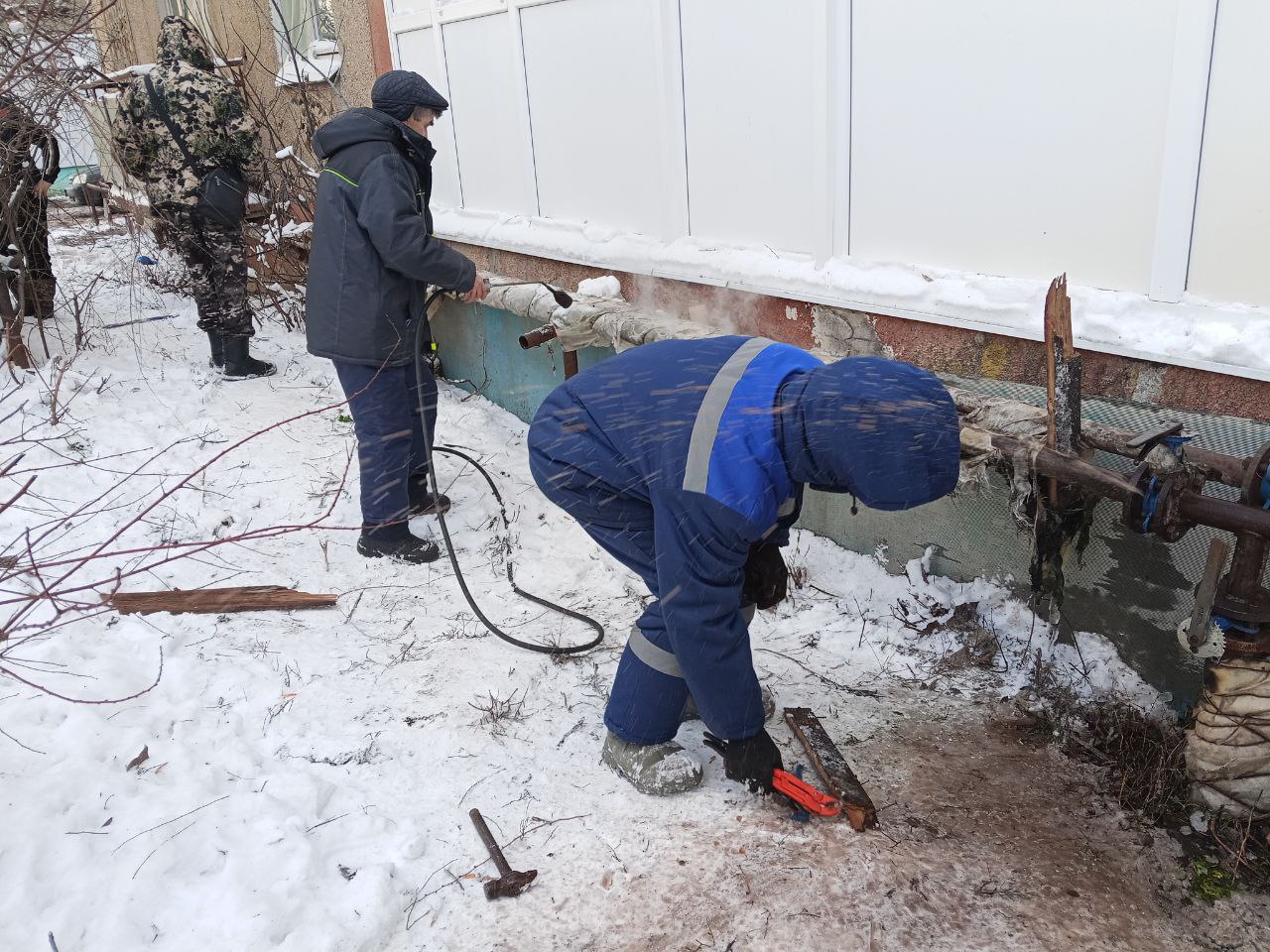 В сельских поселениях восстанавливают работу котельных В сельских поселениях восстанавливают работу котельных