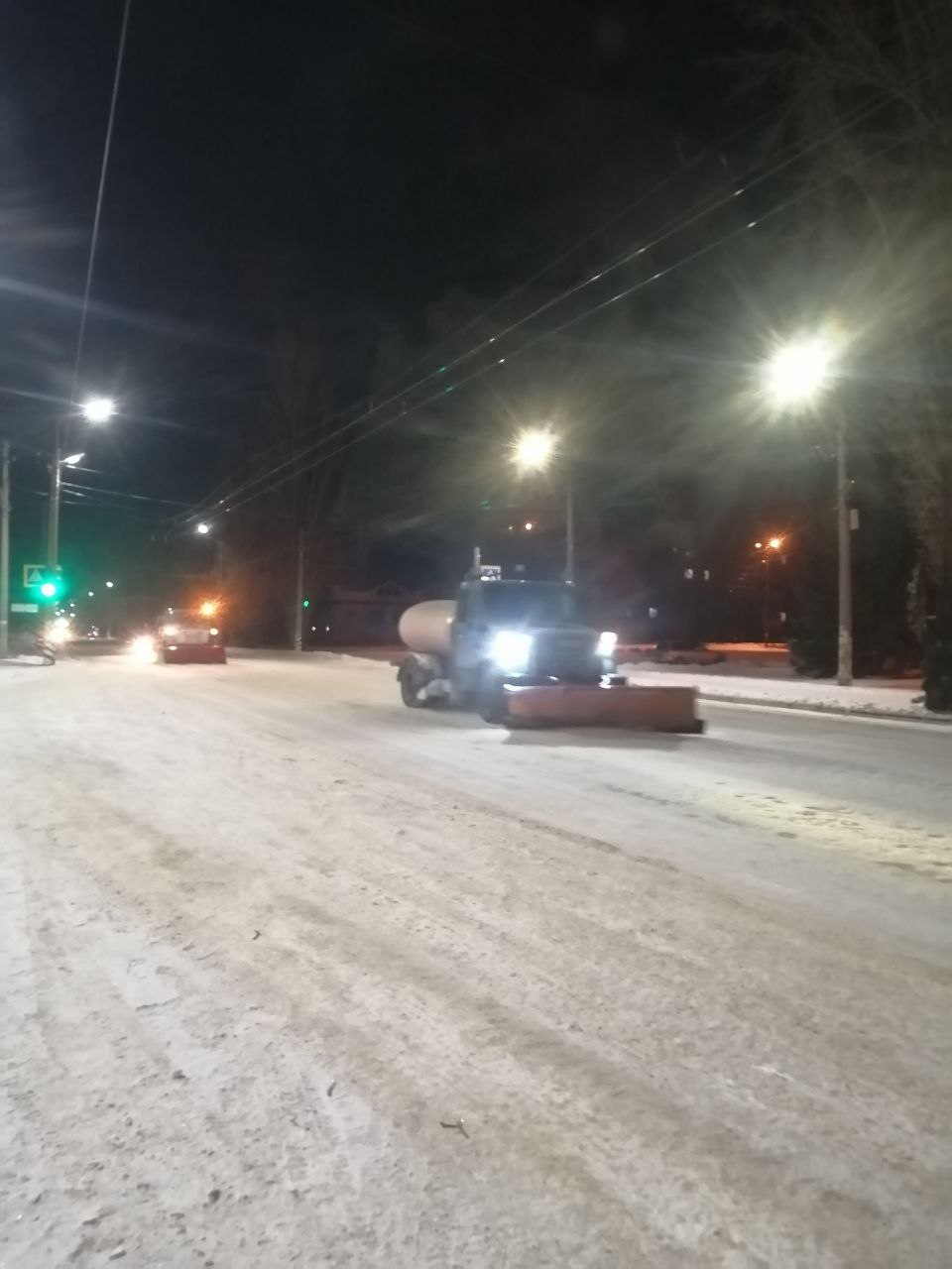 Сотрудники «Комбината благоустройства» работают в круглосуточном режиме Сотрудники «Комбината благоустройства» работают в круглосуточном режиме