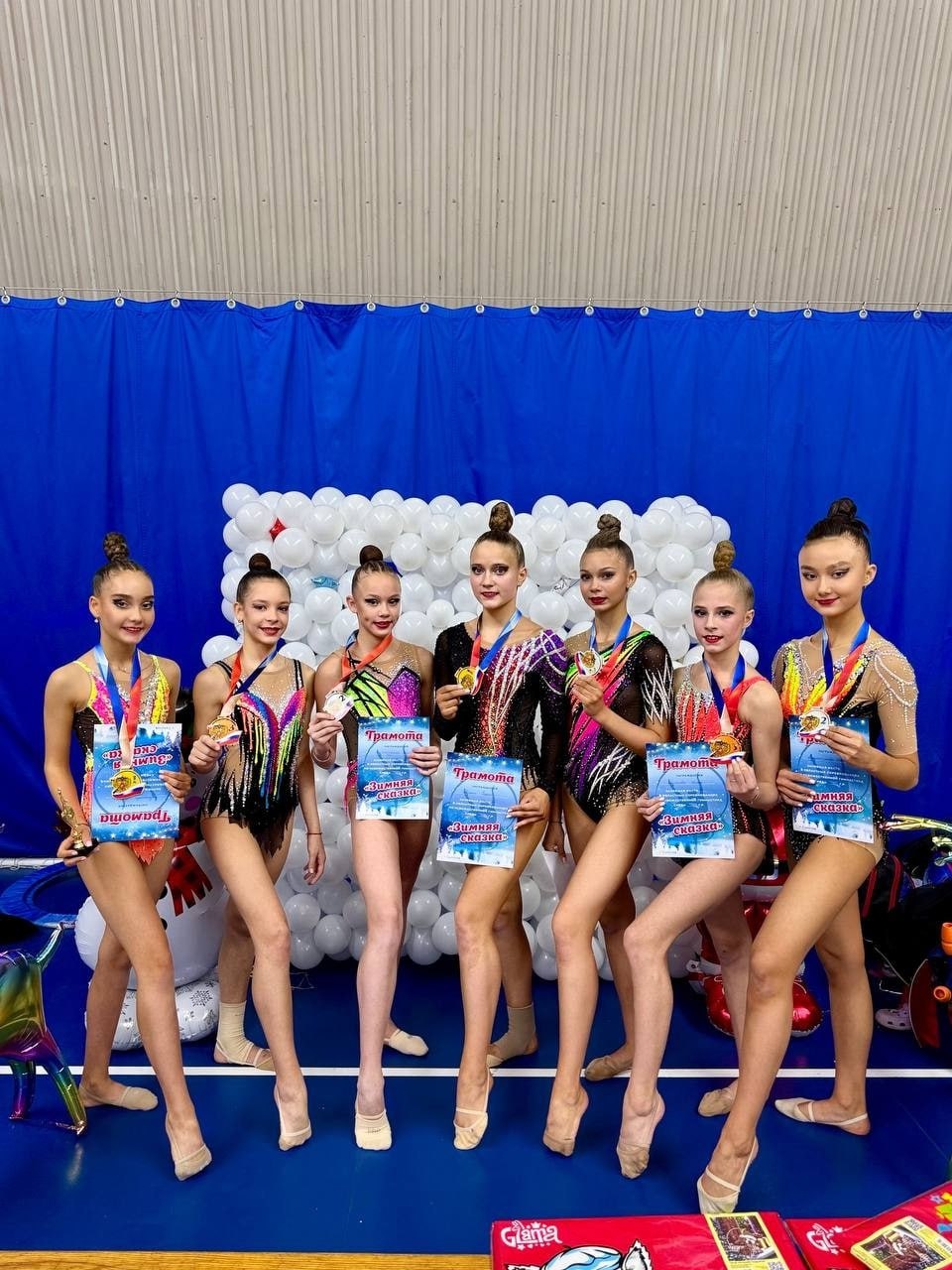 Балаковские гимнастки стали победителями «Зимней сказки»
