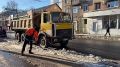 За сегодняшний день с улиц города вывезено 260 м3. снежных масс