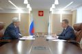 Губернатор Роман Бусаргин провел встречу с руководителем Приволжской железной дороги Сергеем Альмеевым