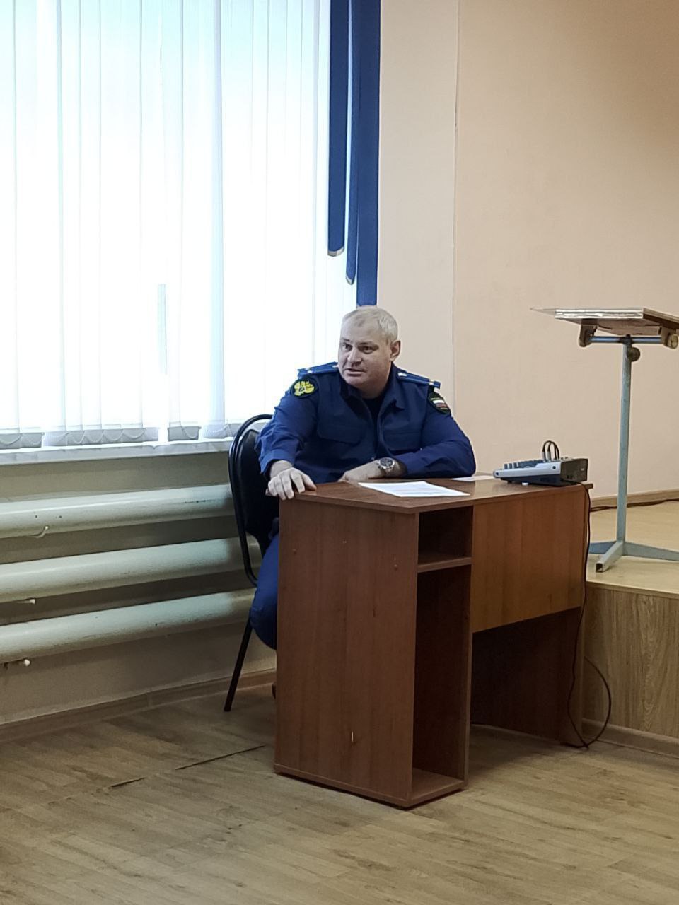 Представитель прокуратуры Саратовской области провел государственно-патриотическое мероприятие с молодежью