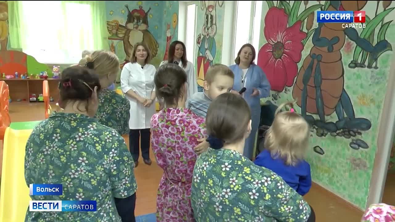 В Вольском районе находится единственный в области дом ребенка при исправительной колонии № 5