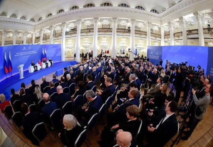 Сегодня принял участие в заседании Совета Законодателей Российской Федерации, состоявшемся в Государственной Думе