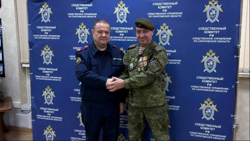 Сотрудники следственного управления СК России по Саратовской области передали гуманитарную помощь в зону проведения специальной военной операции