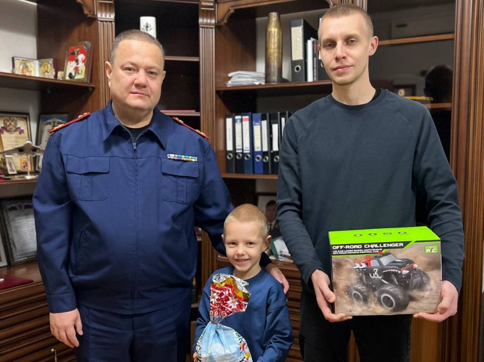 Первый заместитель руководителя следственного управления исполнил мечту ребенка в рамках акции «Елка желаний»