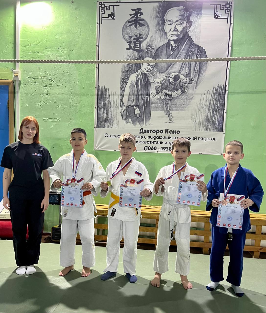 Новогодний турнир по дзюдо для юных спортсменов Новогодний турнир по дзюдо для юных спортсменов