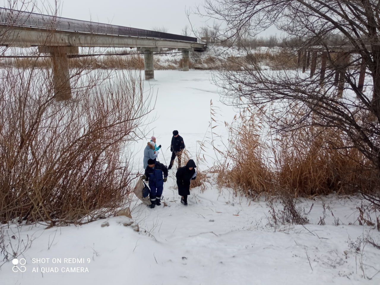 Проведен рейд по безопасности на водных объектах в зимний период Проведен рейд по безопасности на водных объектах в зимний период