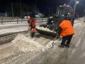 В Саратовской области дорожные бригады расчищают улицы круглосуточно