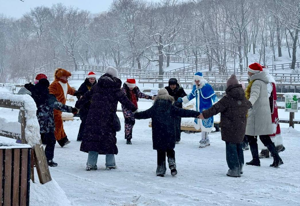 Зимние забавы в парке «Семхоз» в самом разгаре Зимние забавы в парке «Семхоз» в самом разгаре