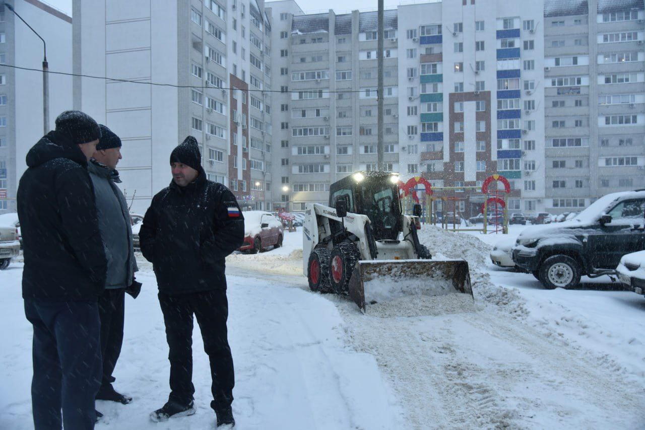 Сегодня мы провели объезд по дворам Балаково