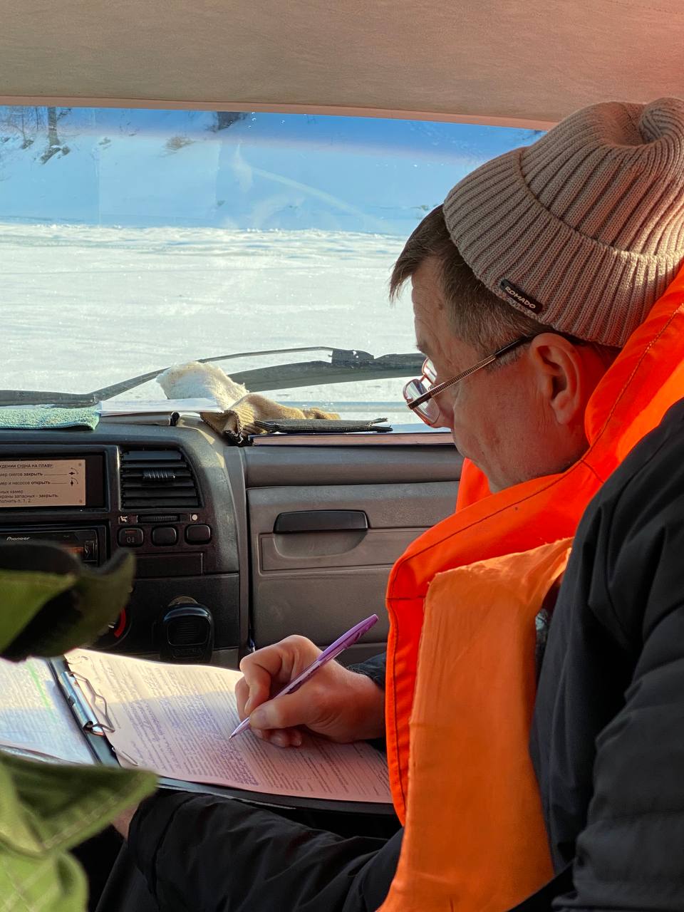 В Энгельсе за выход на лед составили три протокола