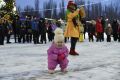 В парке «Центральный» состоялась развлекательно-игровая программа «Веселимся в Новый год!»