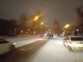 Ночные работы по уборке города от снега