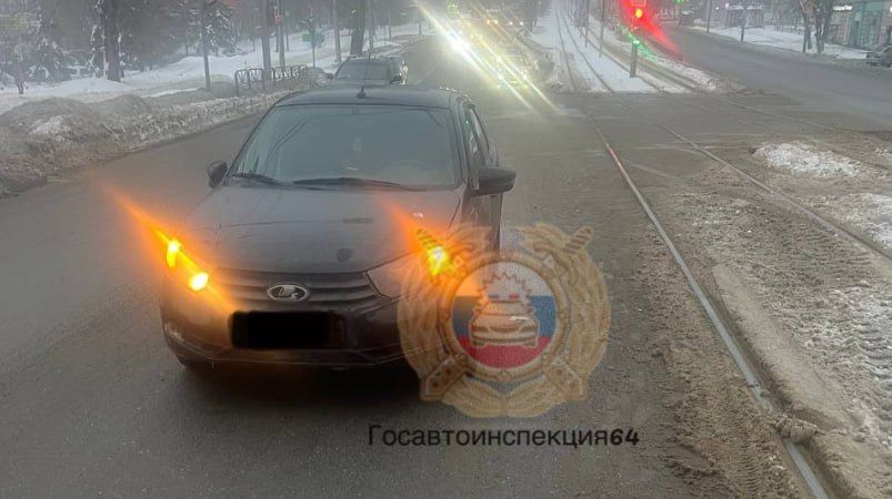 В Заводском районе водитель легковушки сбил пешехода