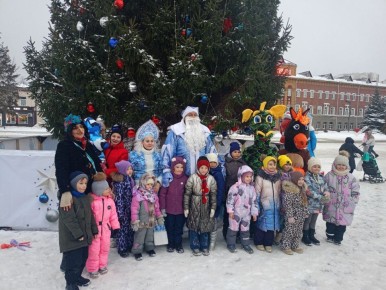 Новогодние мероприятия в городе Энгельсе продолжаются!