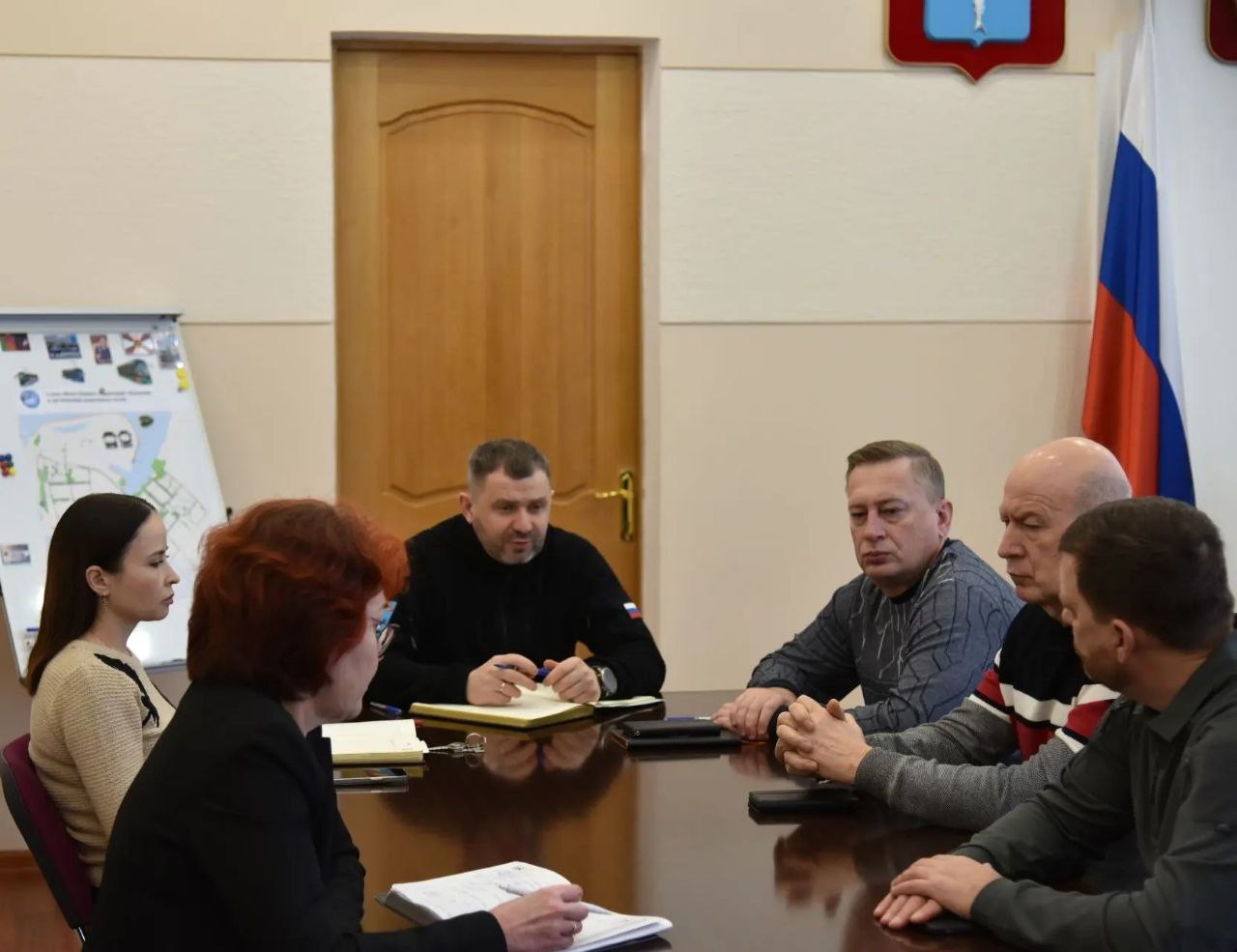 Перед окончанием январских выходных провели очередной штаб по уборке снега в городе