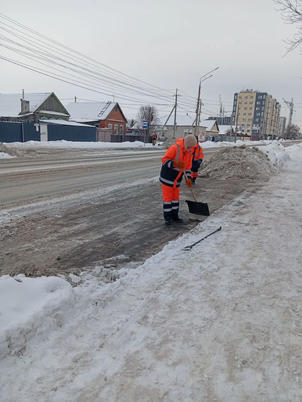 Перед окончанием январских выходных провели очередной штаб по уборке снега в городе Перед окончанием январских выходных провели очередной штаб по уборке снега в городе