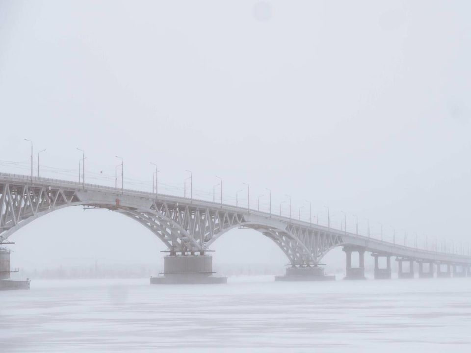 Саратов в объятиях зимы