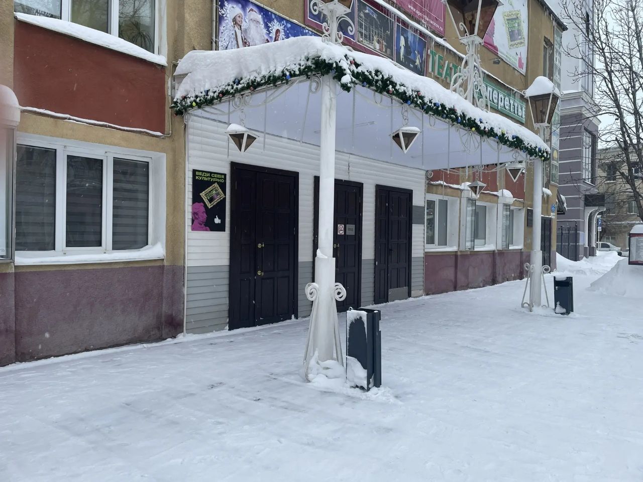 Наталия Щелканова проверила, как убирают снег на территории учреждений культуры Наталия Щелканова проверила, как убирают снег на территории учреждений культуры