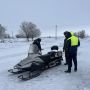 В двух районах области госавтоинспекторы проверили водителей снегоходов