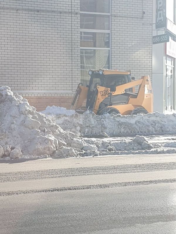Сотрудники «Комбината благоустройства» работают в круглосуточном режиме
