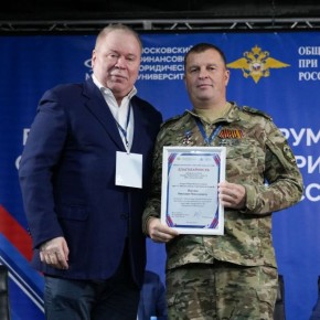 Саратовец занял первое место среди общественников при МВД России