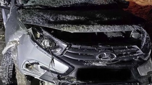 Сегодня ночью случилась авария в Краснокутском районе